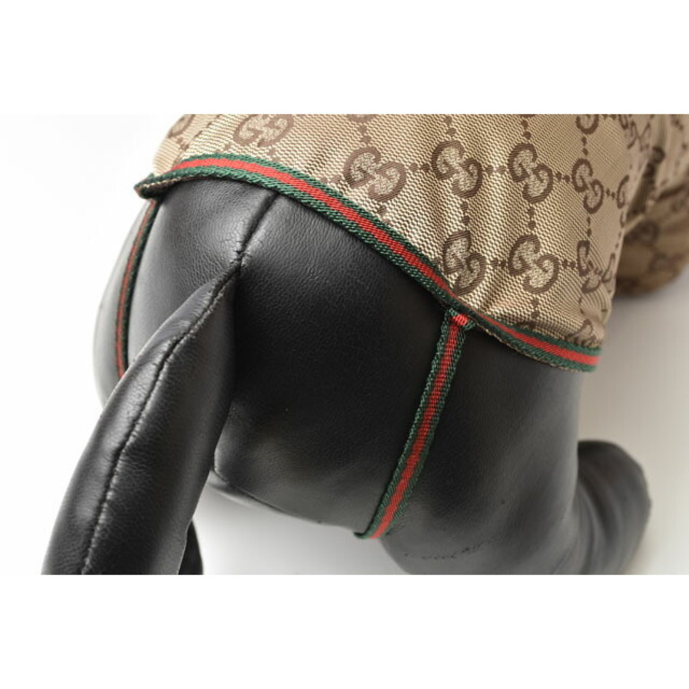 Gucci Pet Coat GG Nylon Brown - Picture 10 of 11